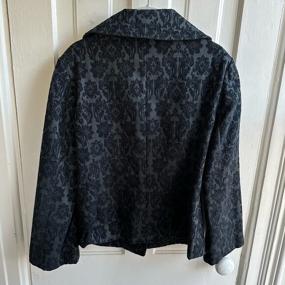 J Jill Damask Jacquard Jacket - Picture 6 of 8